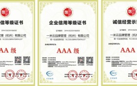 荣誉见证·诚信为本——一米臻选合规典范资质展现