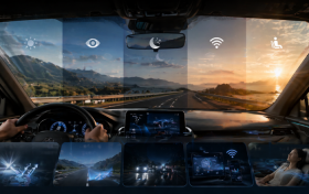 FlexiShield固驰蓝闪幻蝶70G， 艺术隔热下的风挡